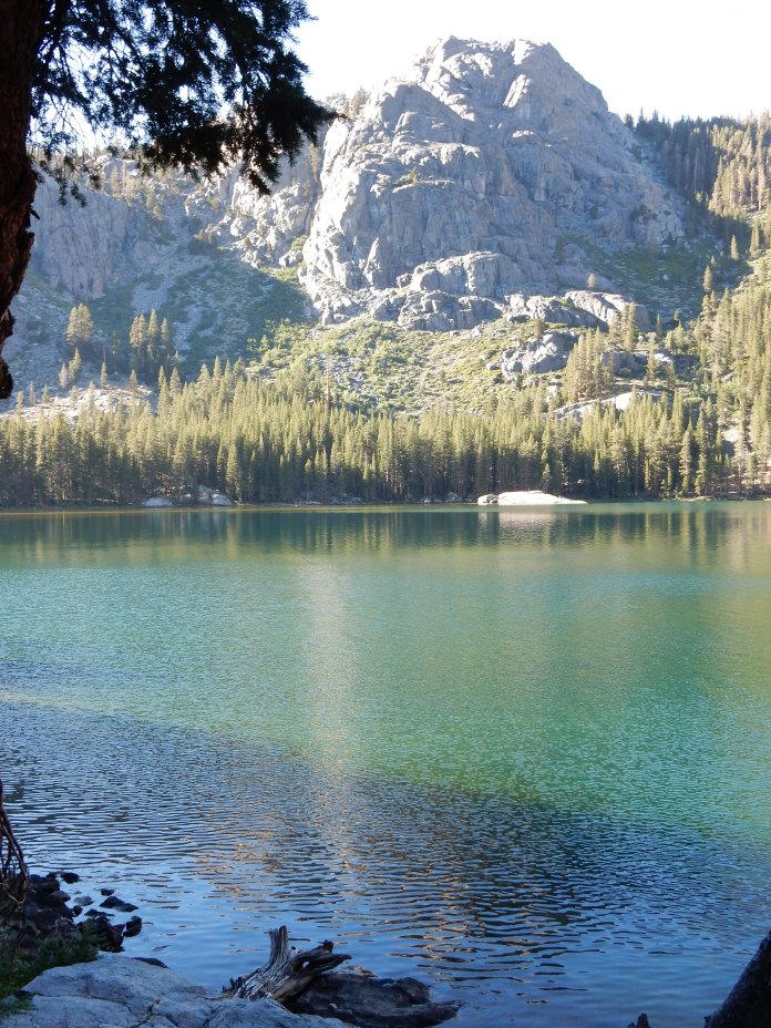 Our camp for the night was at Rosalie Lake - my photo notes are sketchy, but based on the time, I'm pretty sure this is Rosalie Lake, though we also passed Shadow Lake on the way.